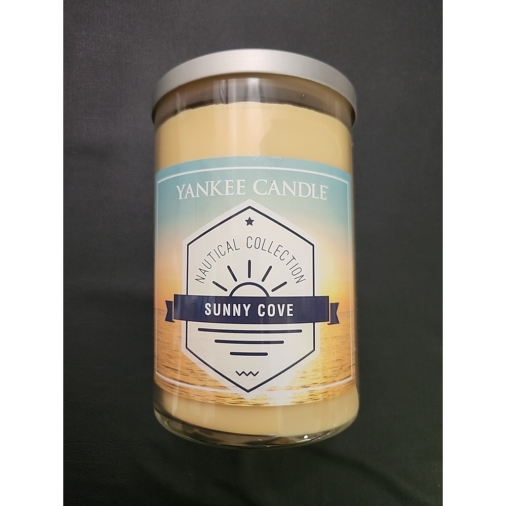 BRAND NEW Rare Retired Yankee Candle Sunny Cove Nautical Collection 22 Oz